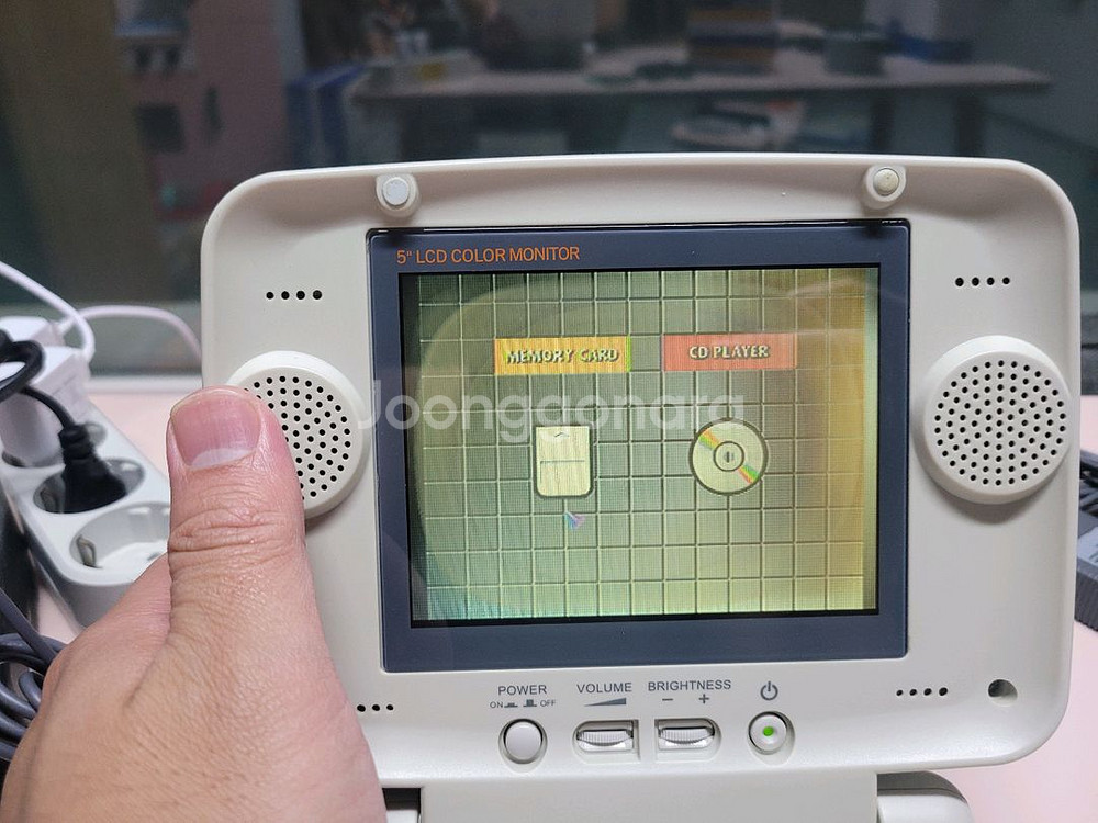 플스 PSone 휴대용 게임기 세트 (hori 액정)--7