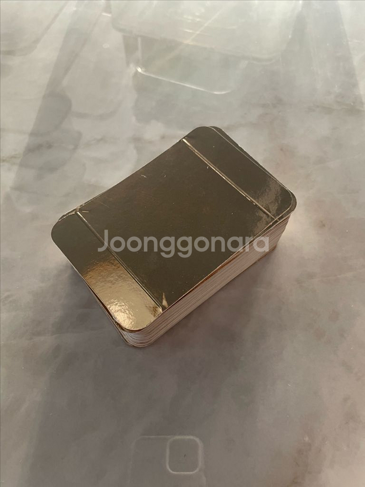 앞열림 조각케이크 상자 미니케이크 케익받침 포장 상자--5