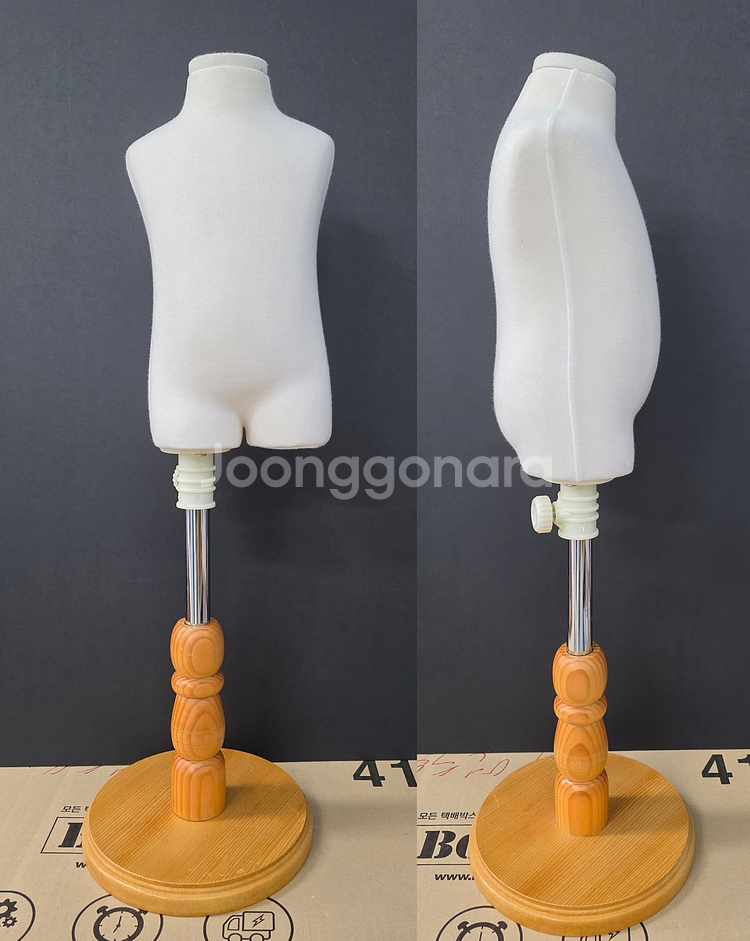 아동마네킹 유아 75사이즈 상반신마네킹 우레탄 니트--1