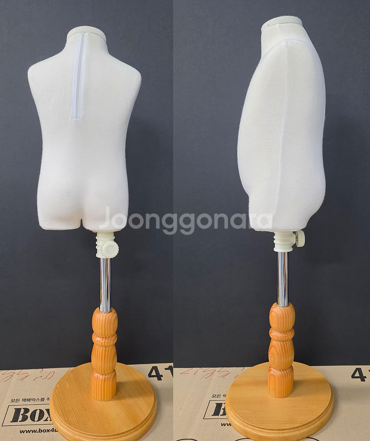 아동마네킹 유아 75사이즈 상반신마네킹 우레탄 니트--2