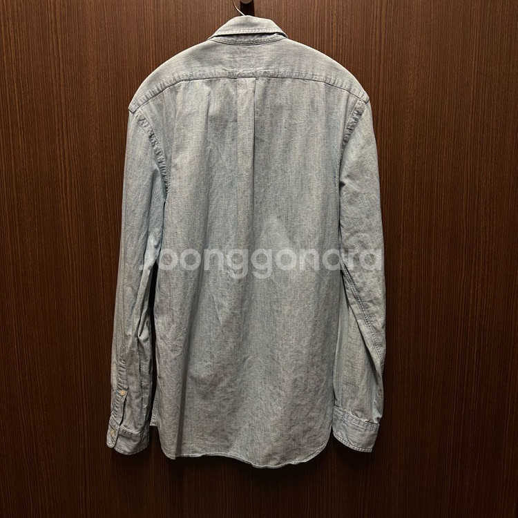 폴로 최신라벨 데님 남방 M--3