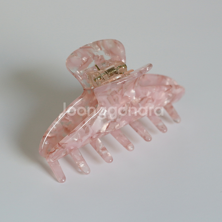 (새상품)고퀄 핑크 셀룰로오스 집게핀 14개 일괄판매--4