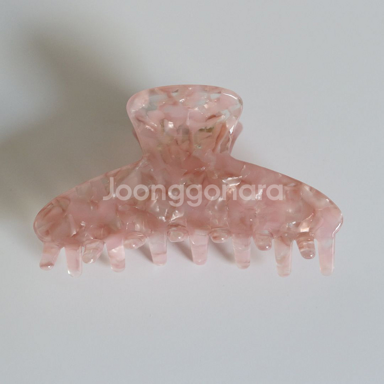 (새상품)고퀄 핑크 셀룰로오스 집게핀 14개 일괄판매--3