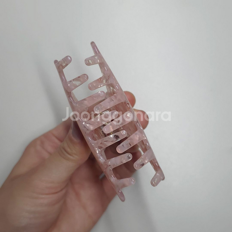 (새상품)고퀄 핑크 셀룰로오스 집게핀 14개 일괄판매--8