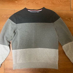 타미힐피거 배색 맨투맨 size M(90-95)