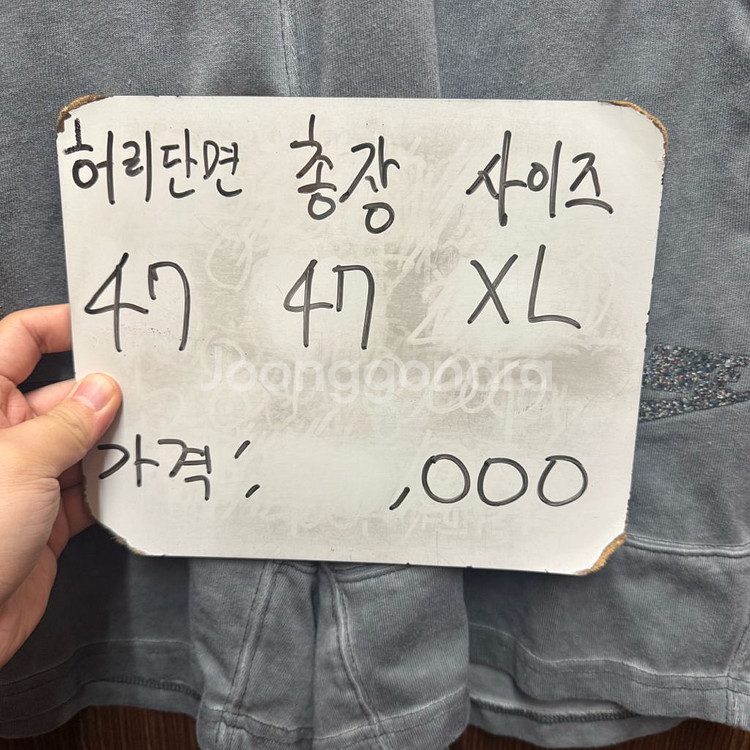 나이키 빈티지워싱 반바지 XL--1