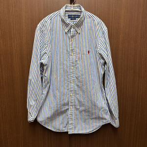 폴로 최신라벨 스트라이프 남방 M