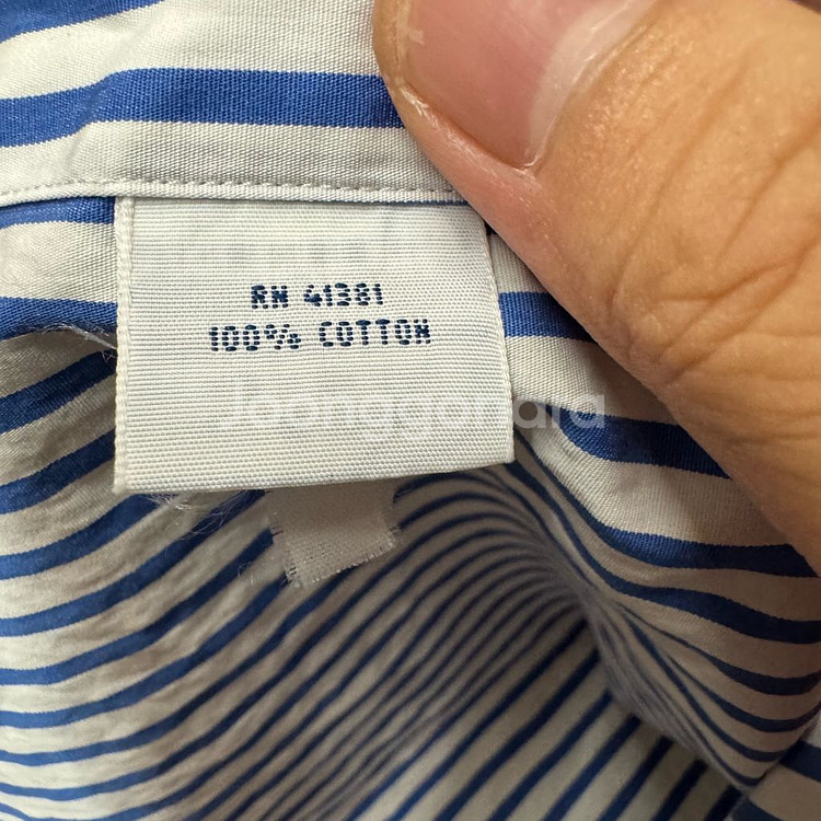 폴로 최신라벨 스트라이프 남방 M--4