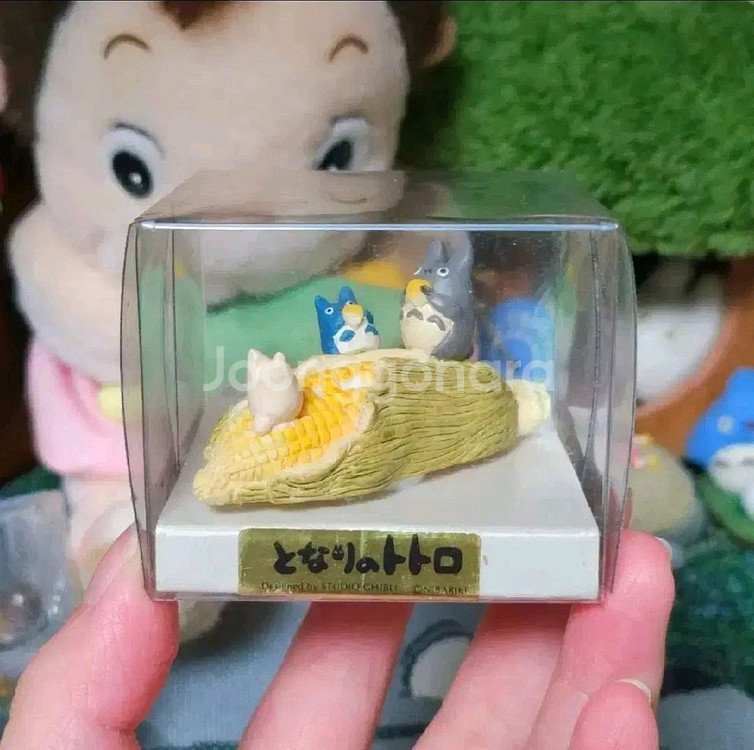 [일본정품] 지브리 토토로 옥수수 디오라마 피규어--0
