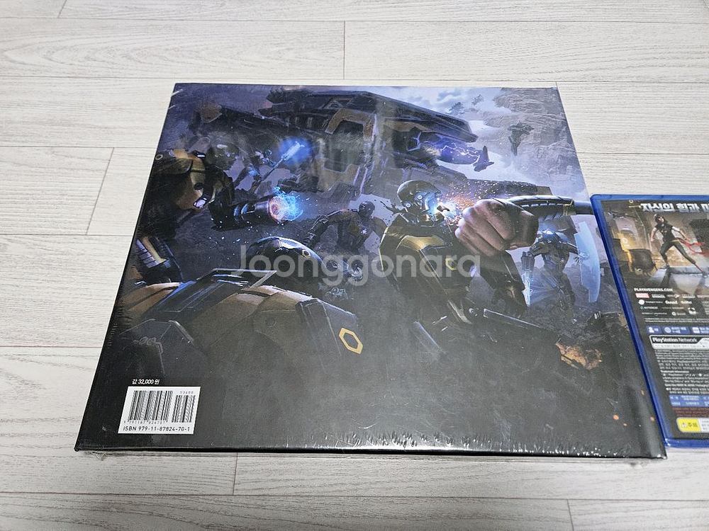 모두 미개봉) 마블 어벤져스 PS4 게임과 아트북--3