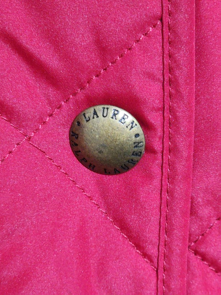 (S) 랄프로렌 폴로 패딩조끼 퀼팅 베스트 누빔 집업--4