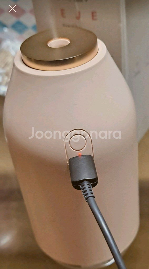 JEJE USB 가습기 핑크--2