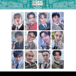 세븐틴 2025 캐럿존 포카(+퍼즐틴 포함)