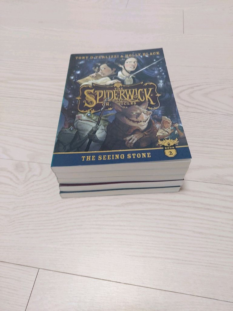 잠수네 원서 [정품] spiderwick--1