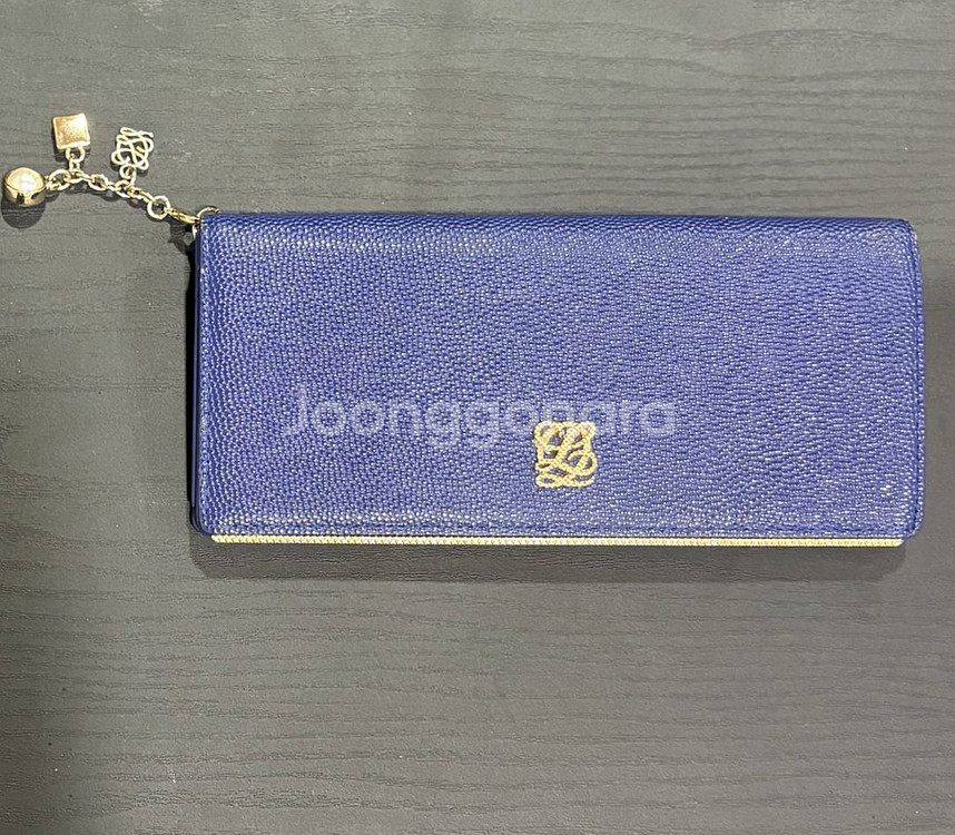 루이까또즈 네이비 장지갑--0