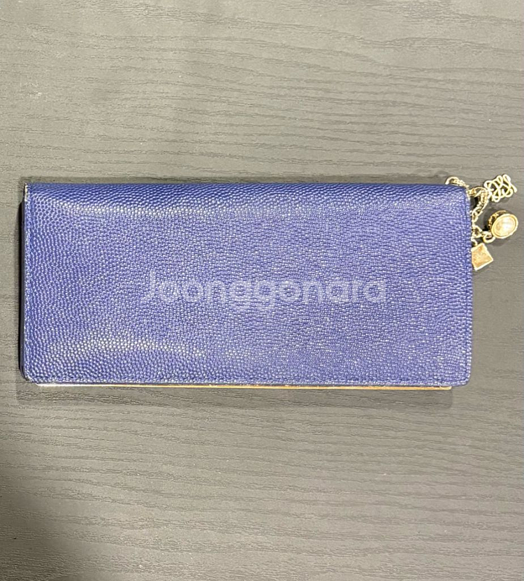 루이까또즈 네이비 장지갑--2