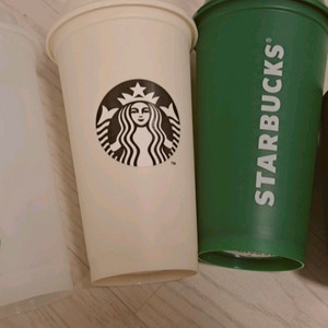 스타벅스 텀블러 3개 &컵 1개