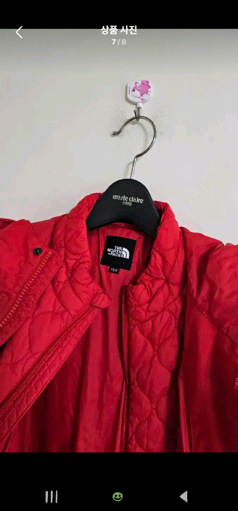 노스페이스 키즈 내피탈착2ni1 바람막이150. (70--6