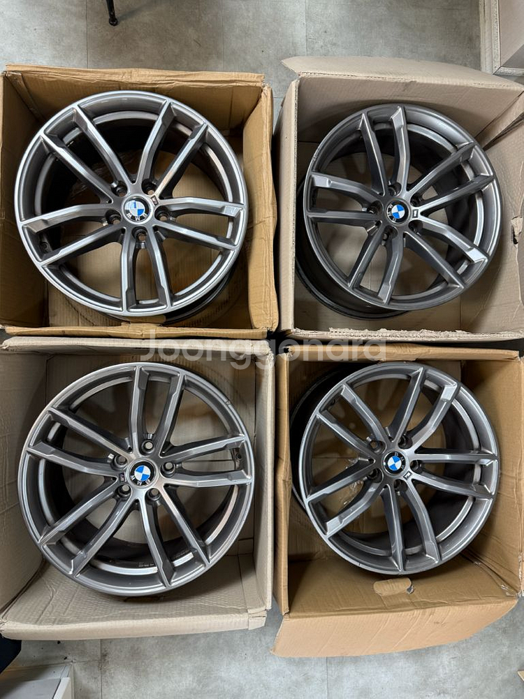BMW g30 m스포츠 순정 18인치 휠 4개(한대분)--0