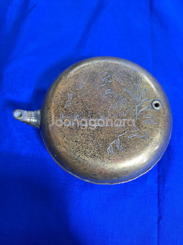 동 브론즈 연적. 문방사우. 서예.--0