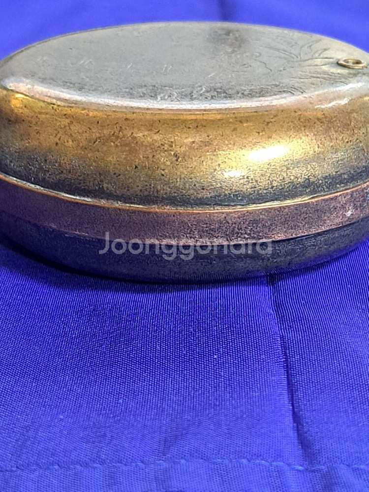 동 브론즈 연적. 문방사우. 서예.--5