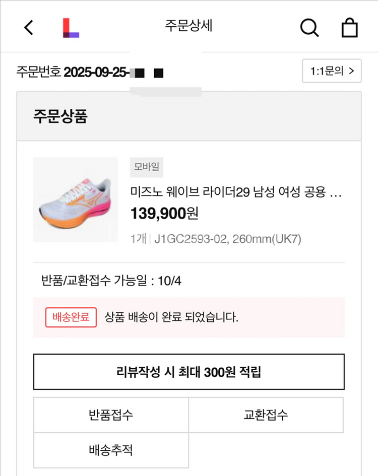 미즈노 웨이브라이더 29 하나비팩--6