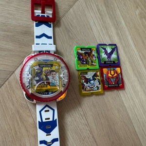 헬로카봇 시계2 및 칩 4개
