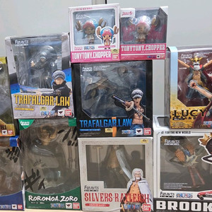 원피스피규어 아츠제로 조로 레일리 루시 로우 브룩 루치