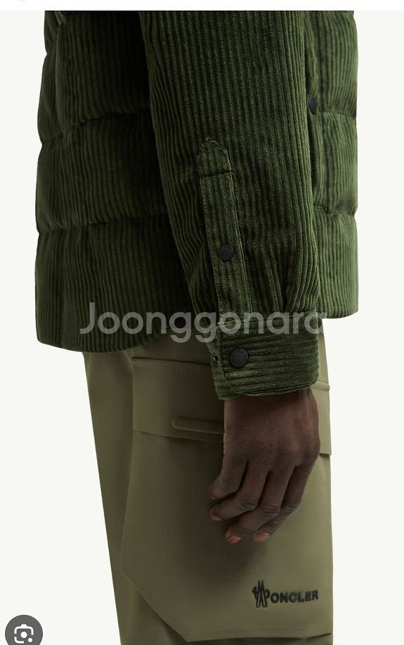 몽클레르 gelt giubbotto 코듀로이 패딩 3--2