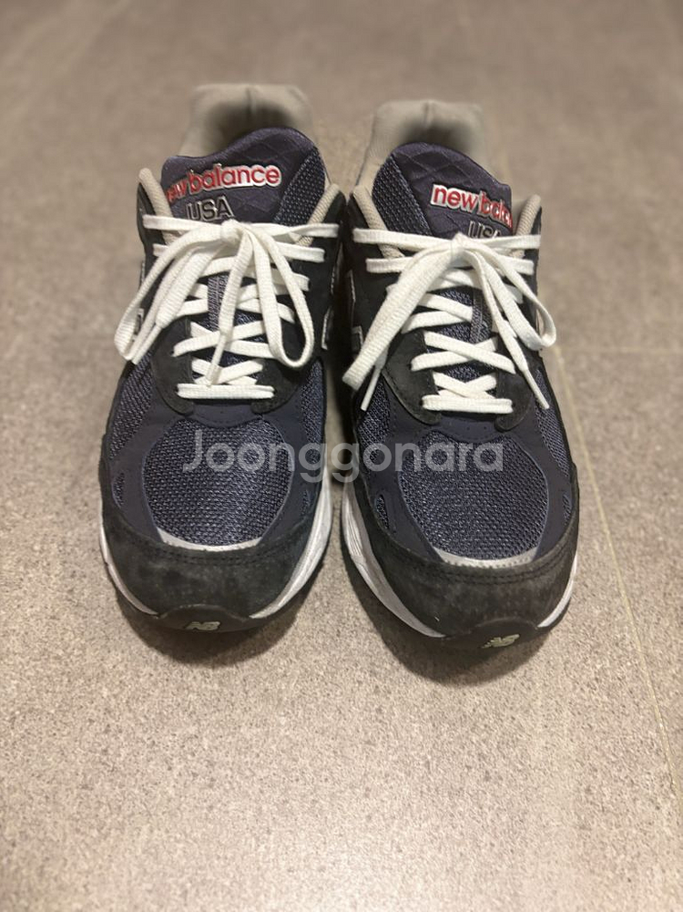 뉴발란스 990v3 네이비 265사이즈 핀매--0