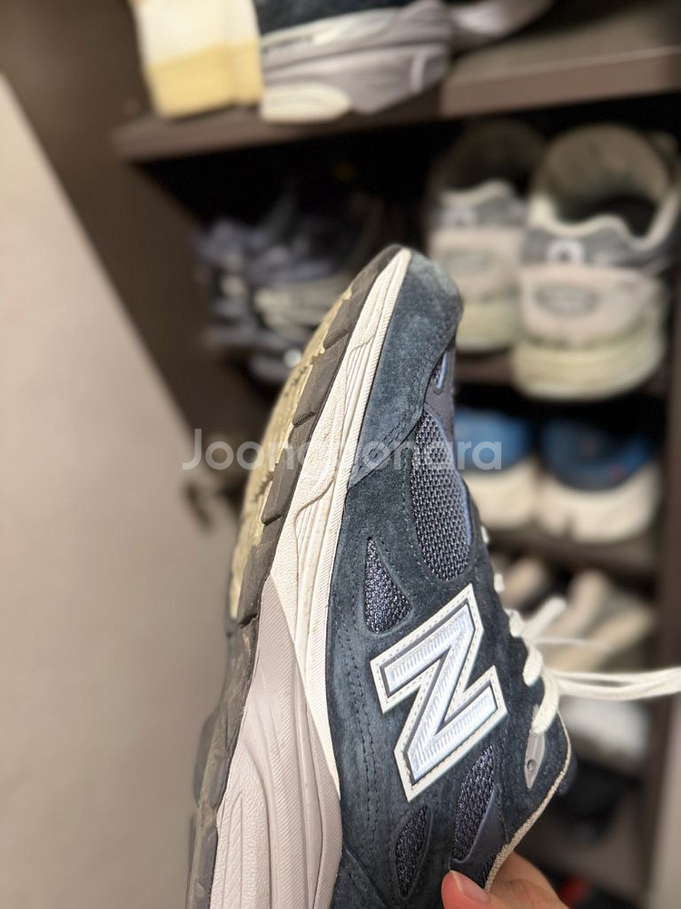 뉴발란스 990v3 네이비 265사이즈 핀매--7
