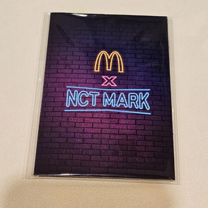 맥도날드 NCT 마크 포카