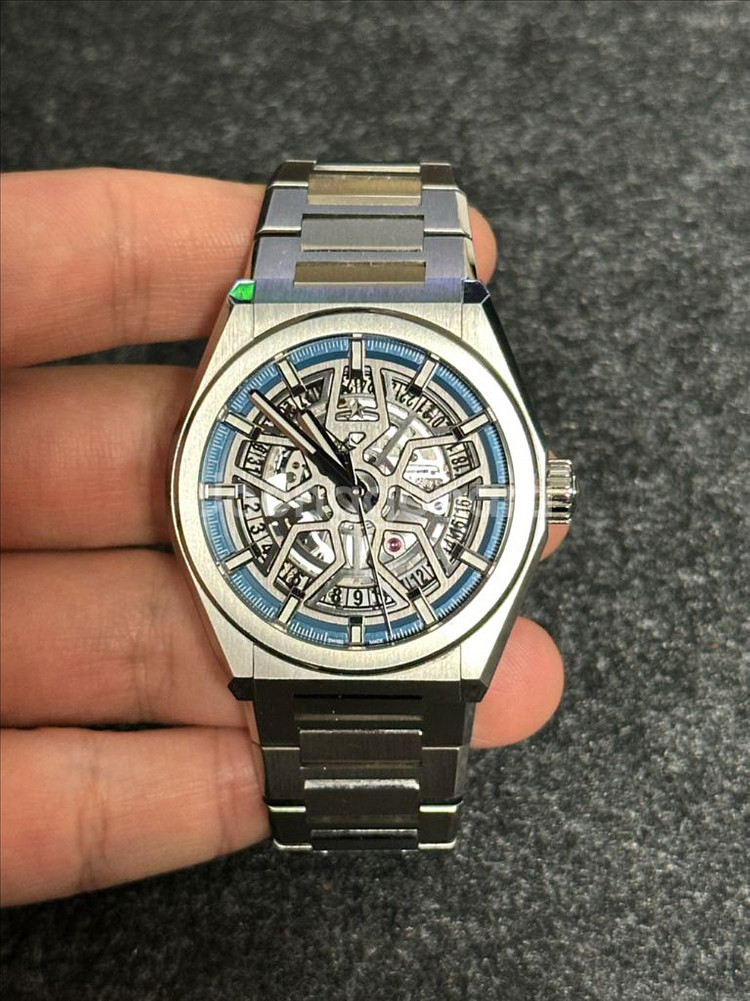 제니스 데피 클래식 스켈레톤 브레이슬릿--5