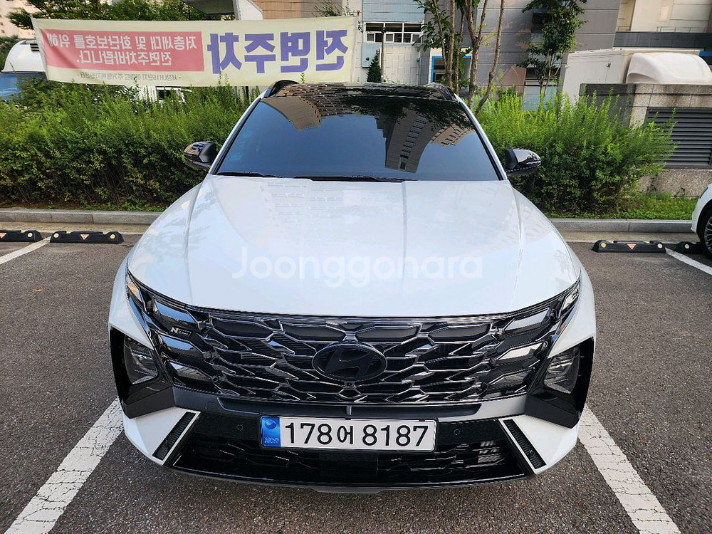 투싼 하이브리드 N 라인 페이스리프트 팝니다.--4