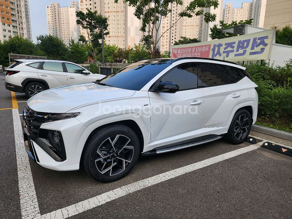 투싼 하이브리드 N 라인 페이스리프트 팝니다.--3