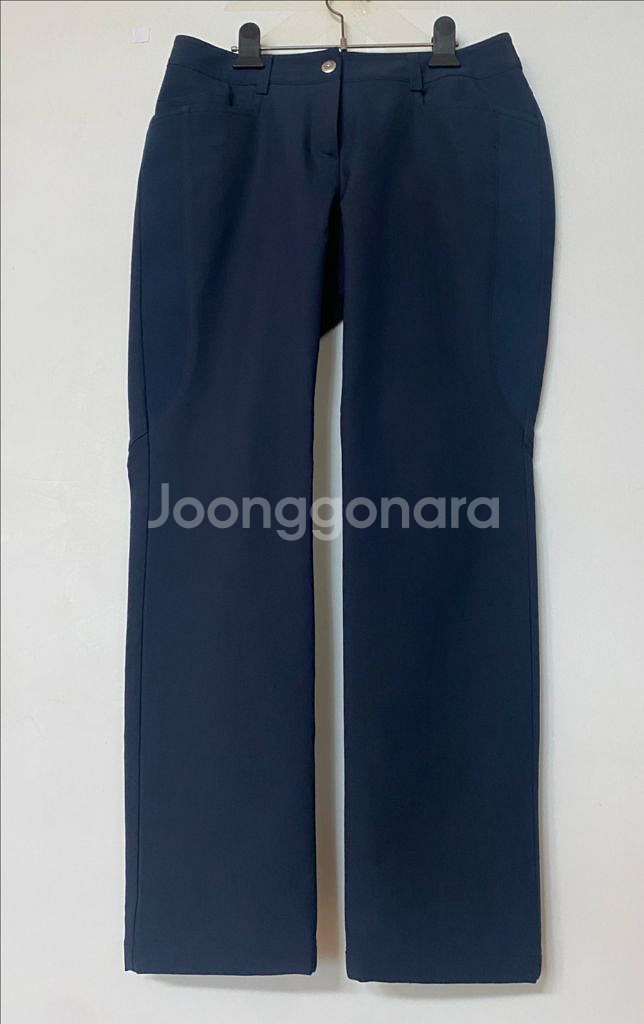 보그너 여성골프 일자핏팬츠 (네이비. 66)--0