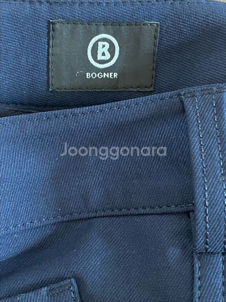 보그너 여성골프 일자핏팬츠 (네이비. 66)--2