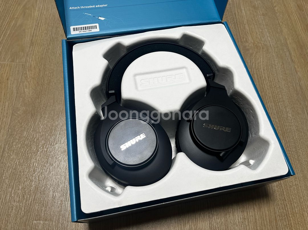 SHURE SRH440A 슈어 밀폐형 모니터링 헤드폰--3