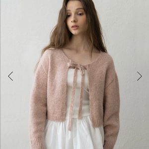 릴리코츠 글로우 가디건 핑크