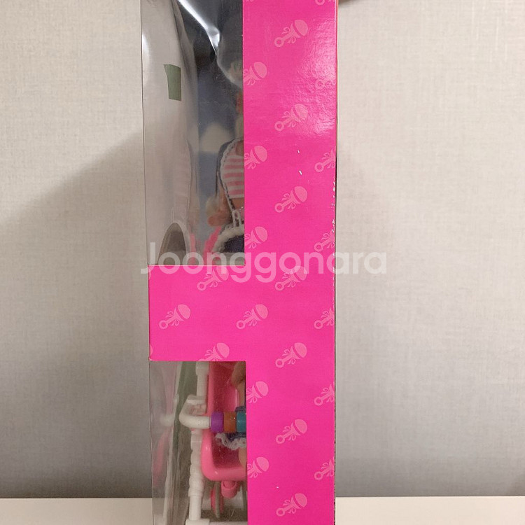 빈티지바비 마텔 1995 바비 앤 켈리인형 유모차놀이--1