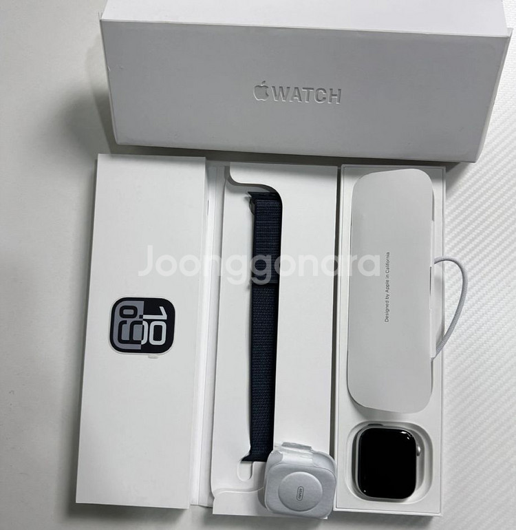 애플워치 10세대 46mm 실버 GPS--2