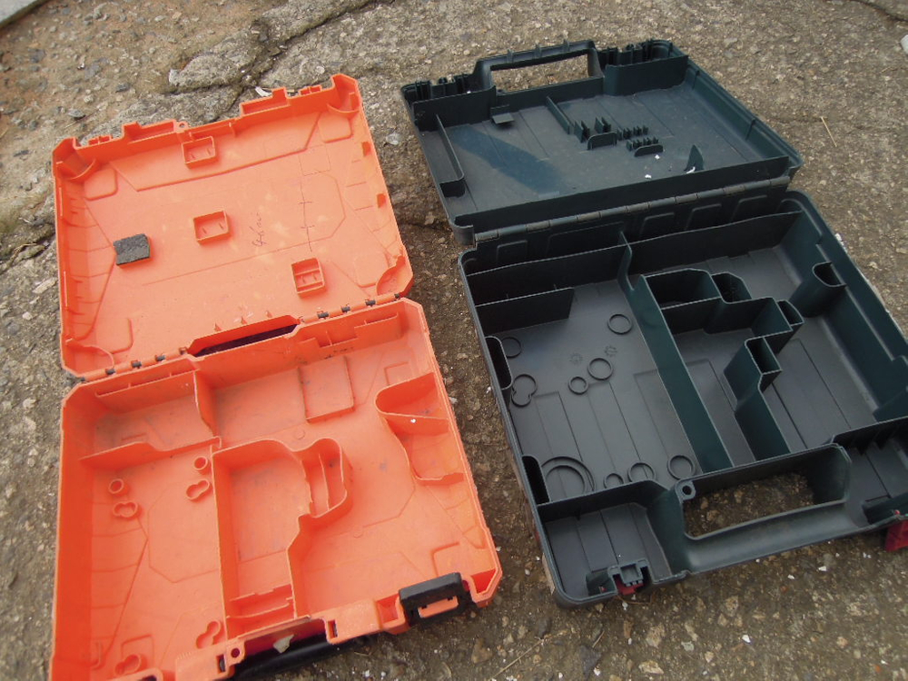 충전드릴용 공구통 두개(보쉬아임삭)+전동드릴 척키 두개 이미지