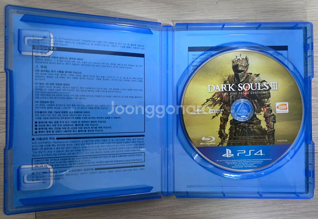 PS4 - 다크 소울 3 고티 에디션--1