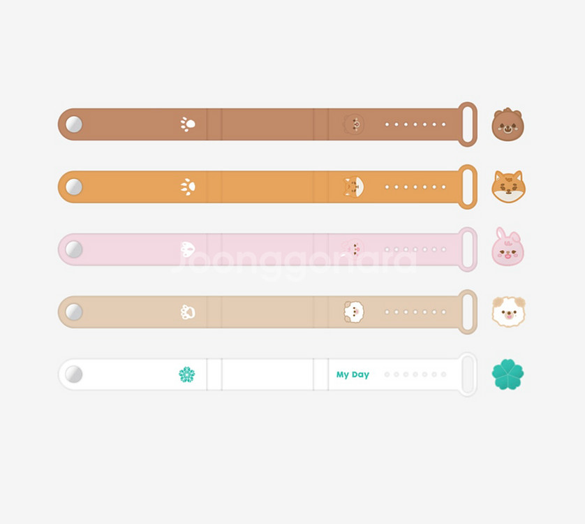 데이식스 데니멀즈 라이트 밴드 스트랩 쁘멀--0