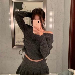 릴리코츠 캐롤 니트 차콜