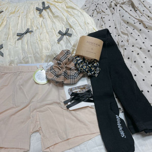 JM 리본 도트 스커트 2벌