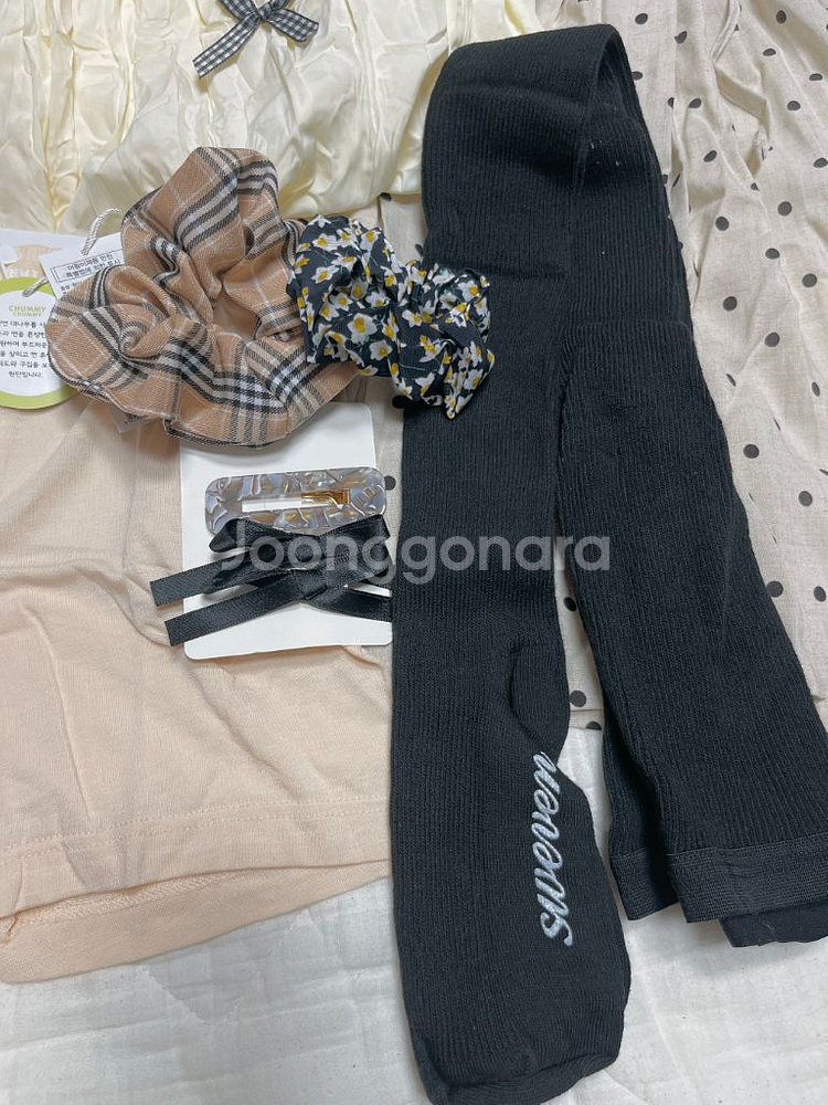 JM 리본 도트 스커트 2벌--4