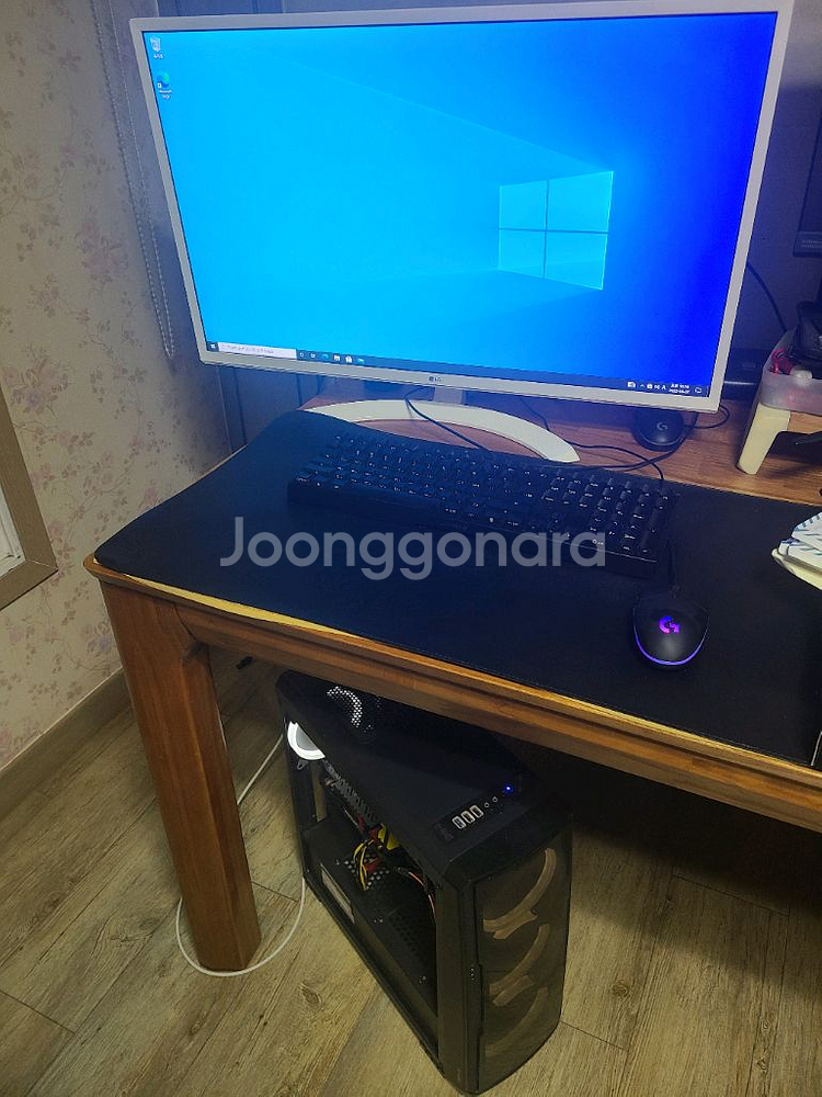 조립pc+lg32인치 모니터 모두 37만원에 팝니다--3
