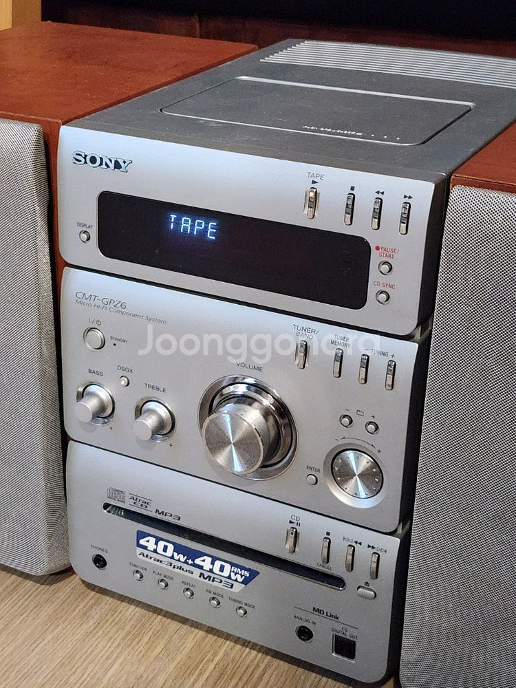소니 CMT-GPZ6 오디오--1