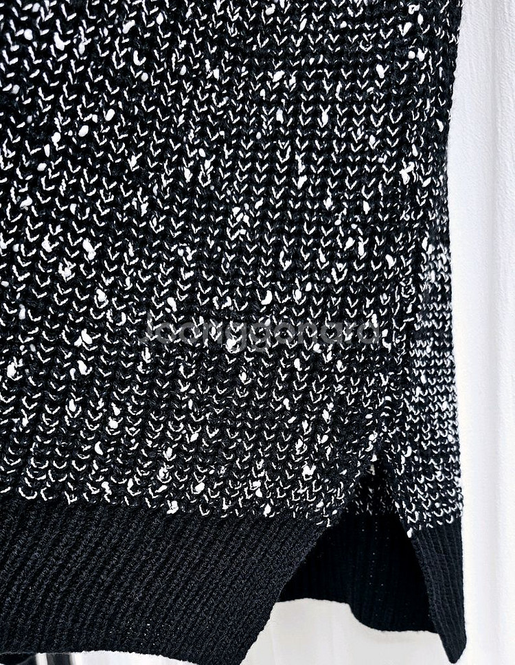 블루페페 민소매 니트원피스 롱니트베스트--5